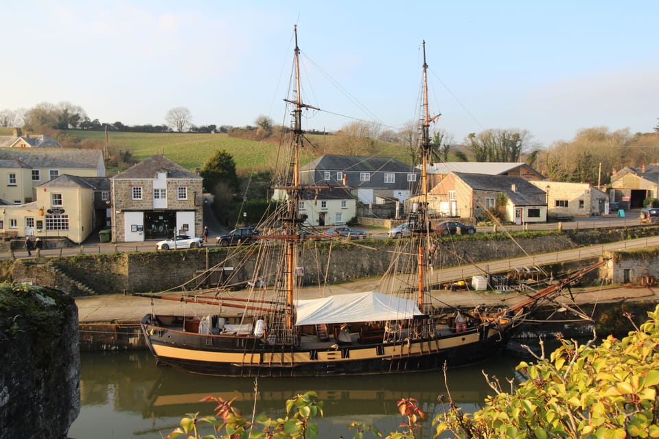 Charlestown tall ships harbour and shipwreck museum (6 miles from Mevagissey)