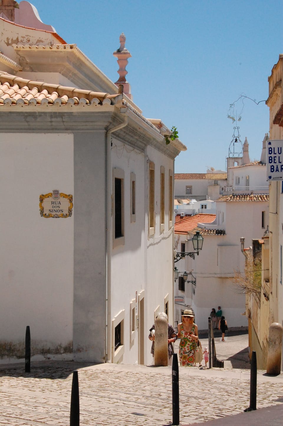 The little side streets of the town leading from main square