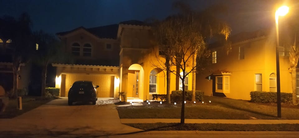 A warm welcome awaits you when you pull on to the drive both night and day 
