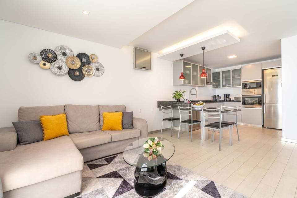 Living room and Kitchen