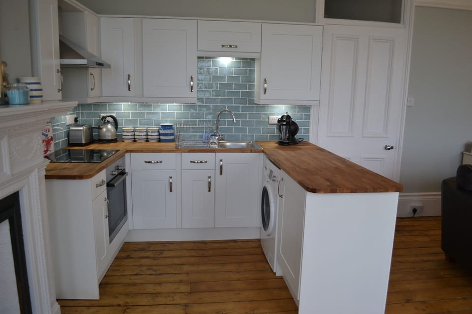Kitchen within the main living area.