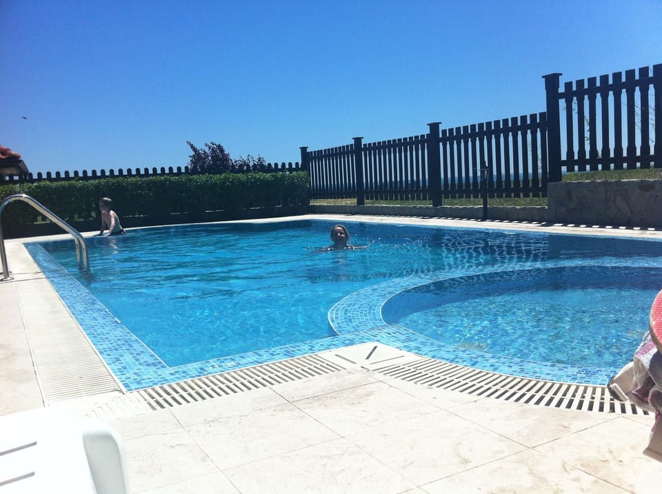 50sqm pool, one of the largest on the resort, with enclosed kids pool
