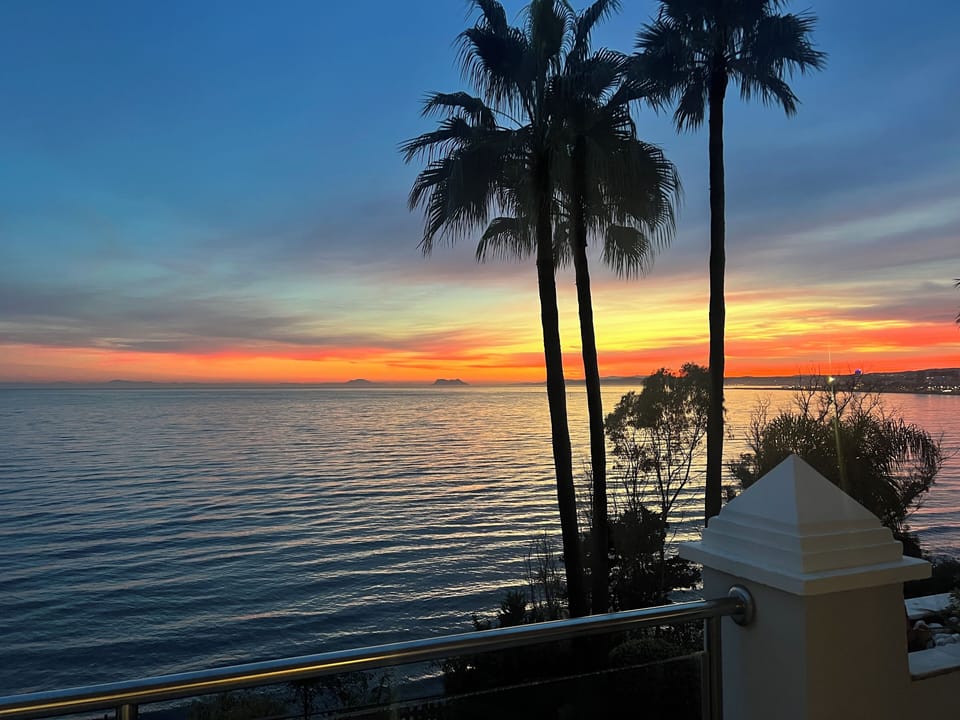Sunset from Balcony