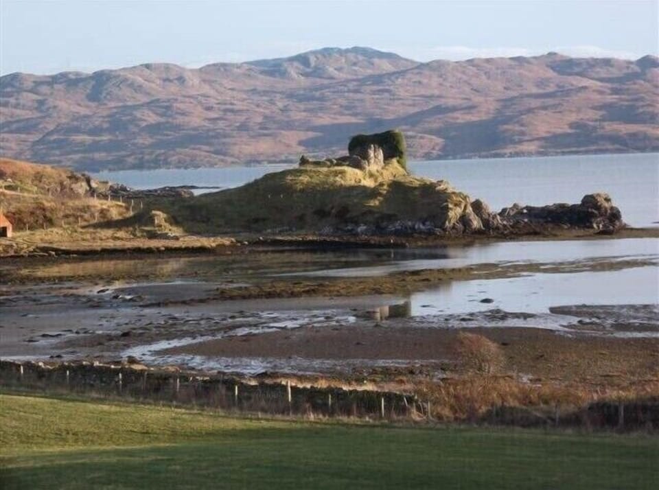 Knock Castle - view from house