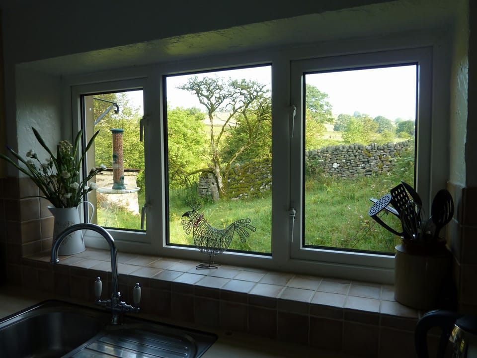 View from kitchen