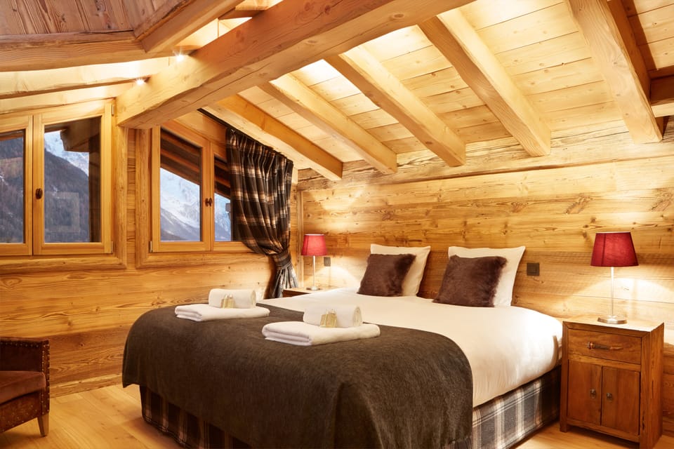 Master bedroom - Ski Chalet Argentiere - Marmotte Mountain Zenith (2)