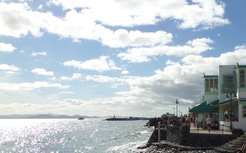 View from Playa Blanca seafront promenade