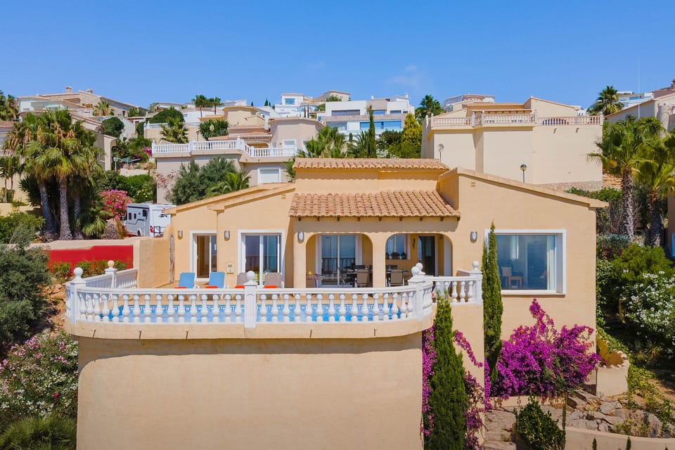 Drone View of Villa