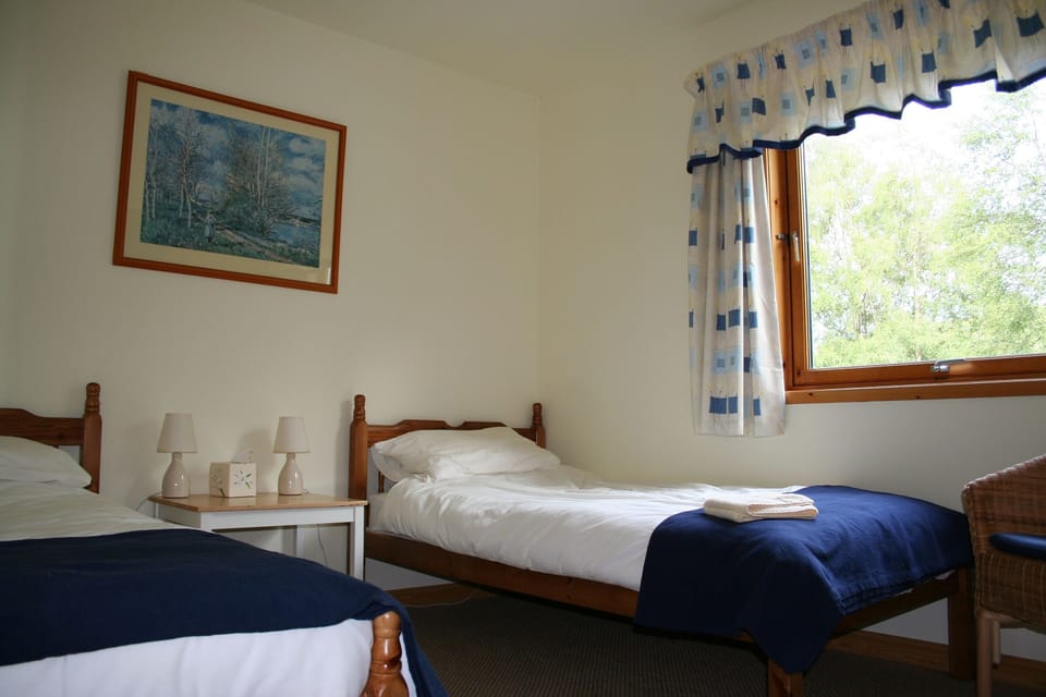 Downstairs Twin Bedroom at Cragganmore