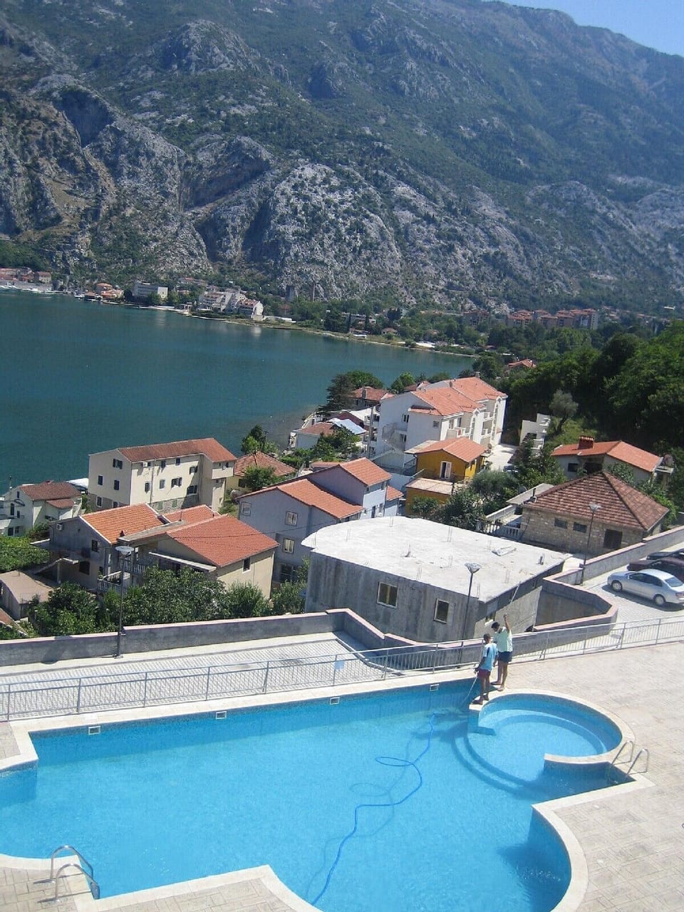 View from Balcony & Swimming Pool