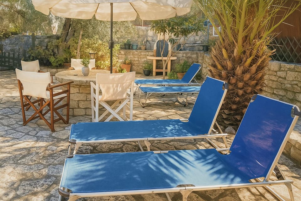 Soak up the sun or unwind in the shade - your private patio