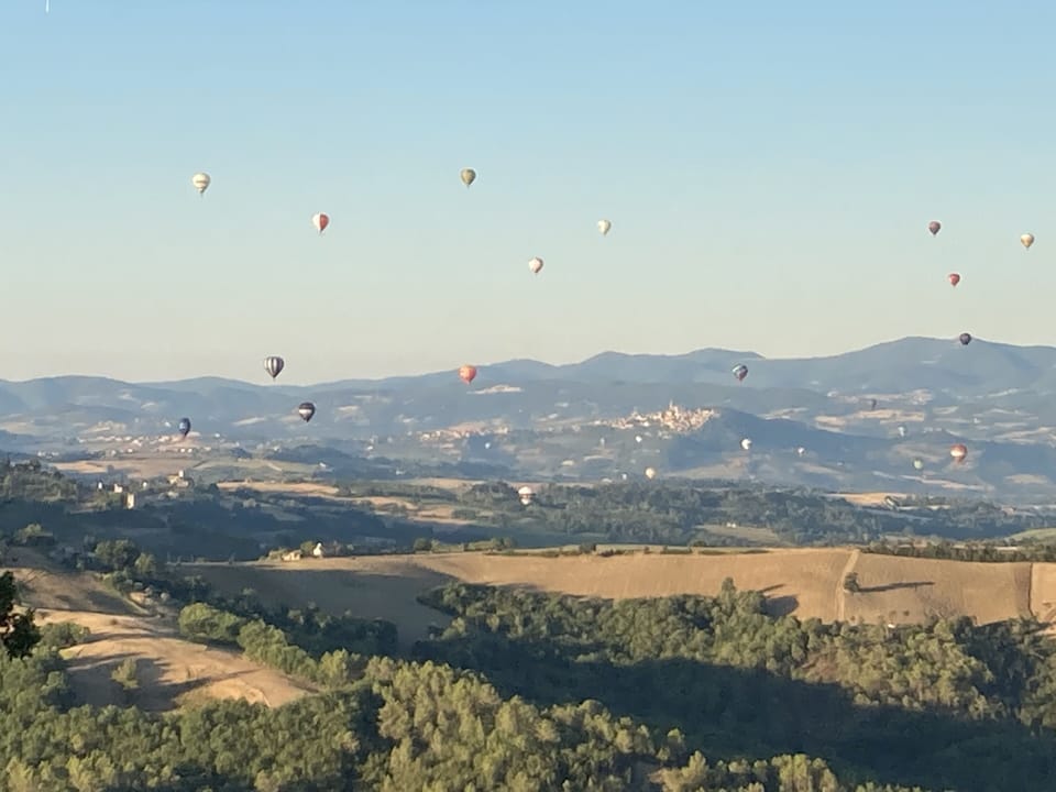 International Balloon Festival from our terrace