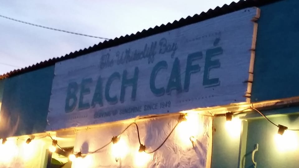 The site's of Beach Café which is open everyday during the summer months.