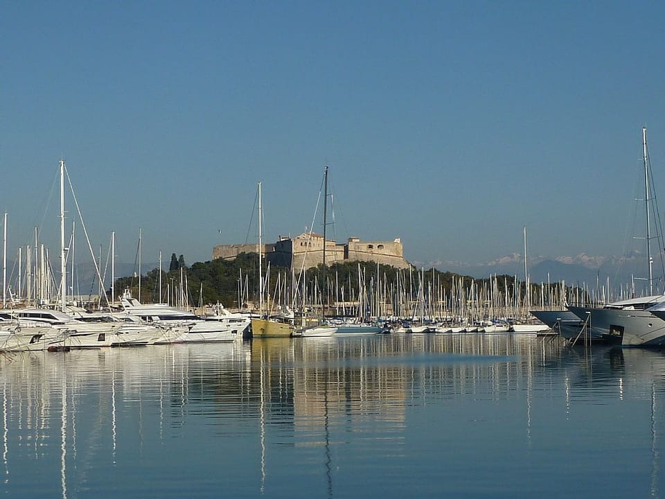 Fort Carré, taken from Port Vauban.