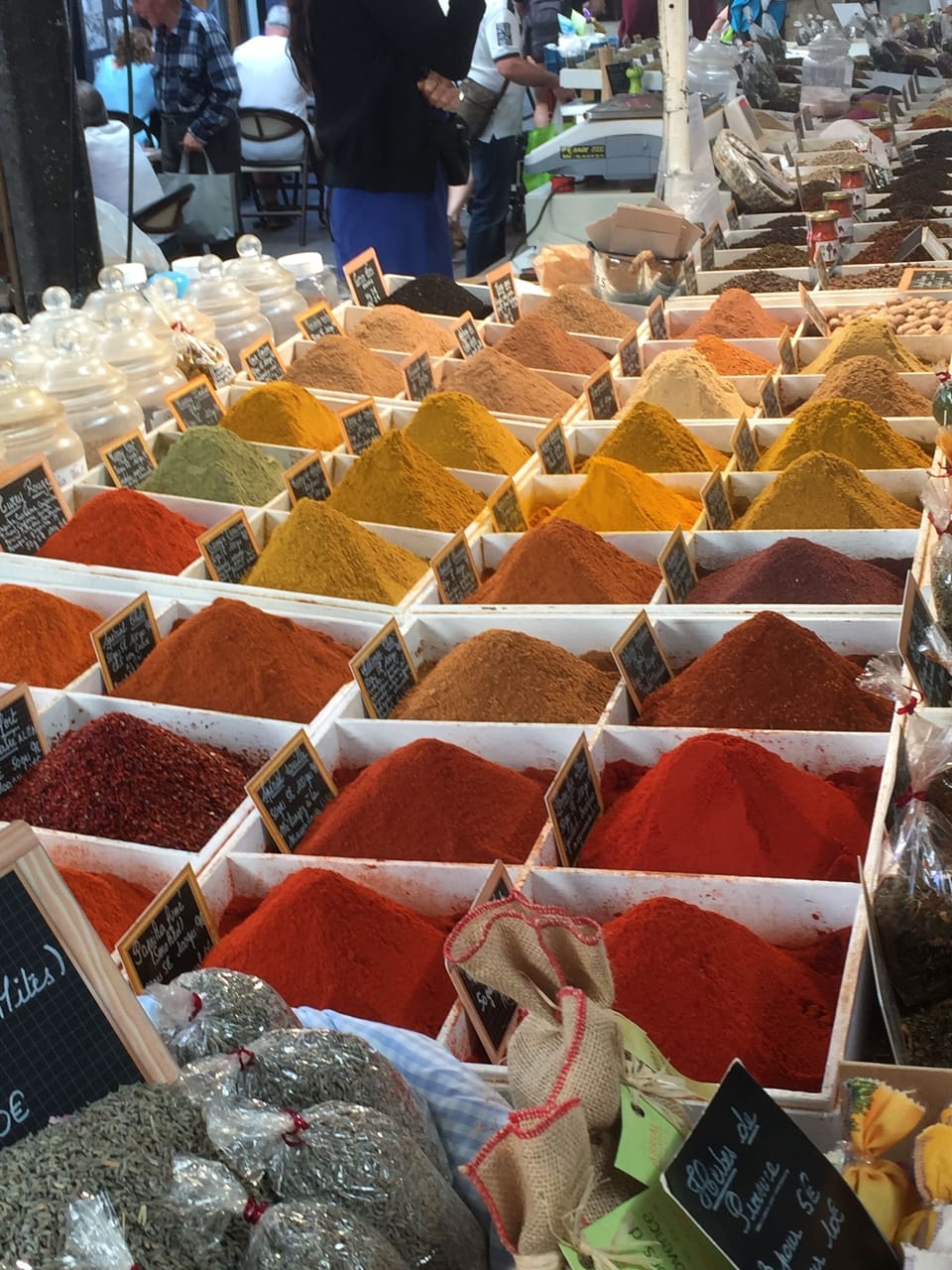 Spices in Provençal market