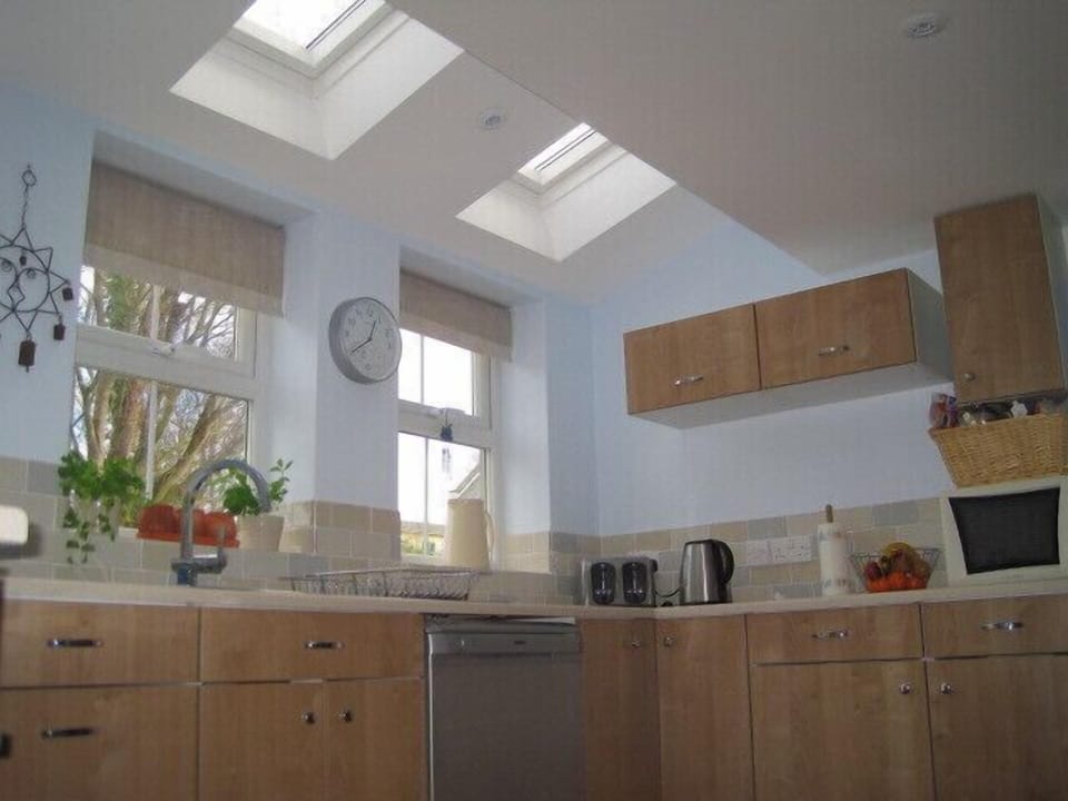 The new kitchen