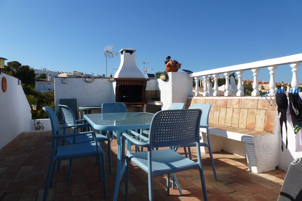 Roof terrace with
 BBQ
