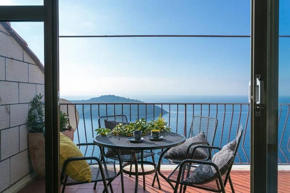 terrace with a view