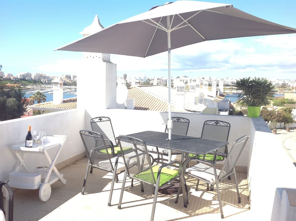Lunch on the roof terrace