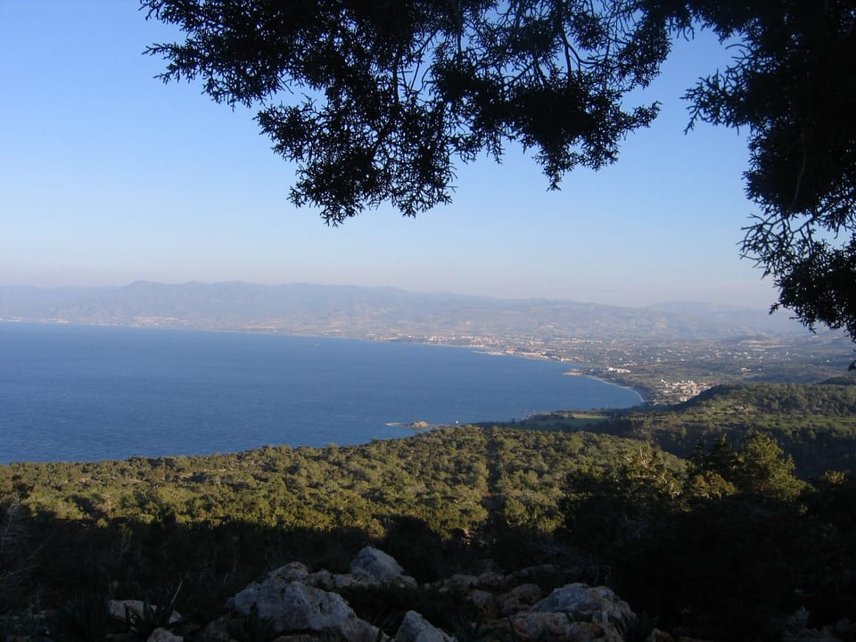 View of Aphrodites Rock