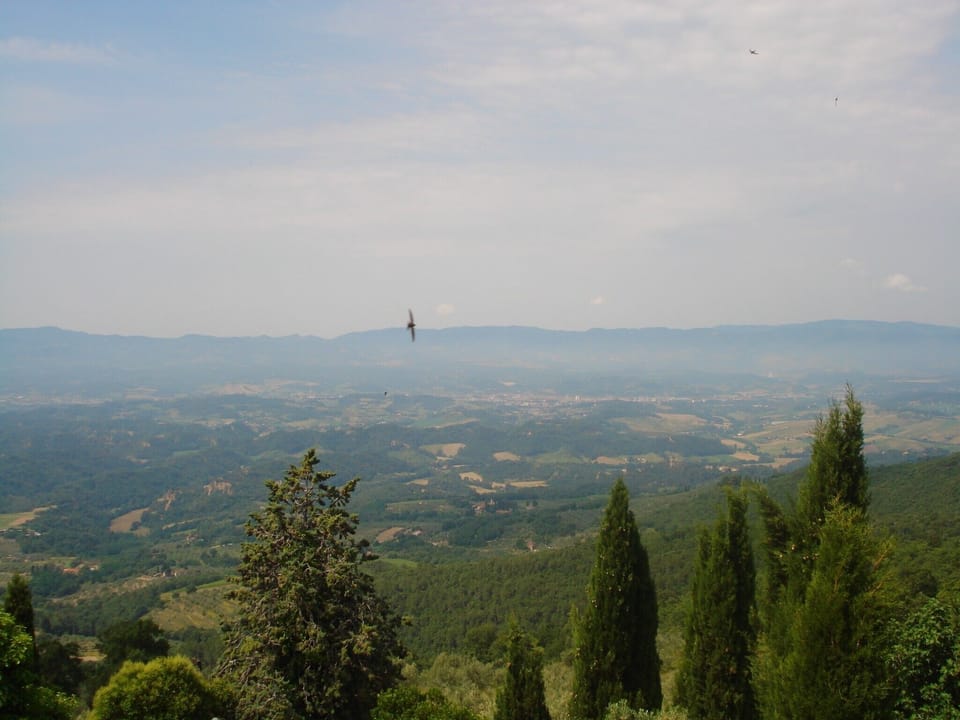 The Rondoni flying - View from the balcony