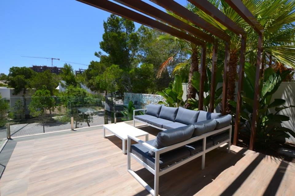 Terrace Over Looking Pool