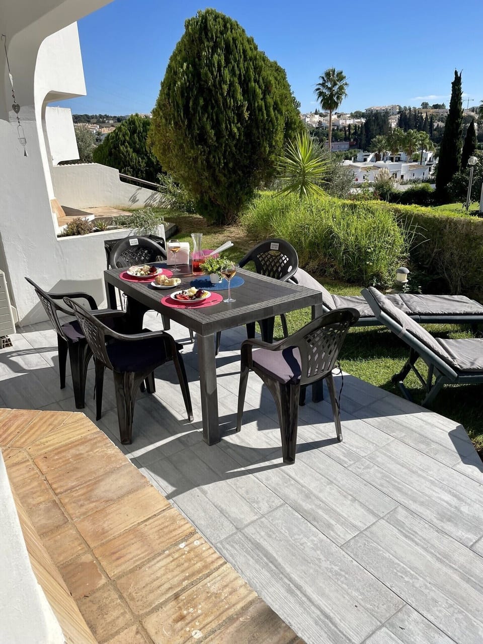 Alfresco dining 🥗