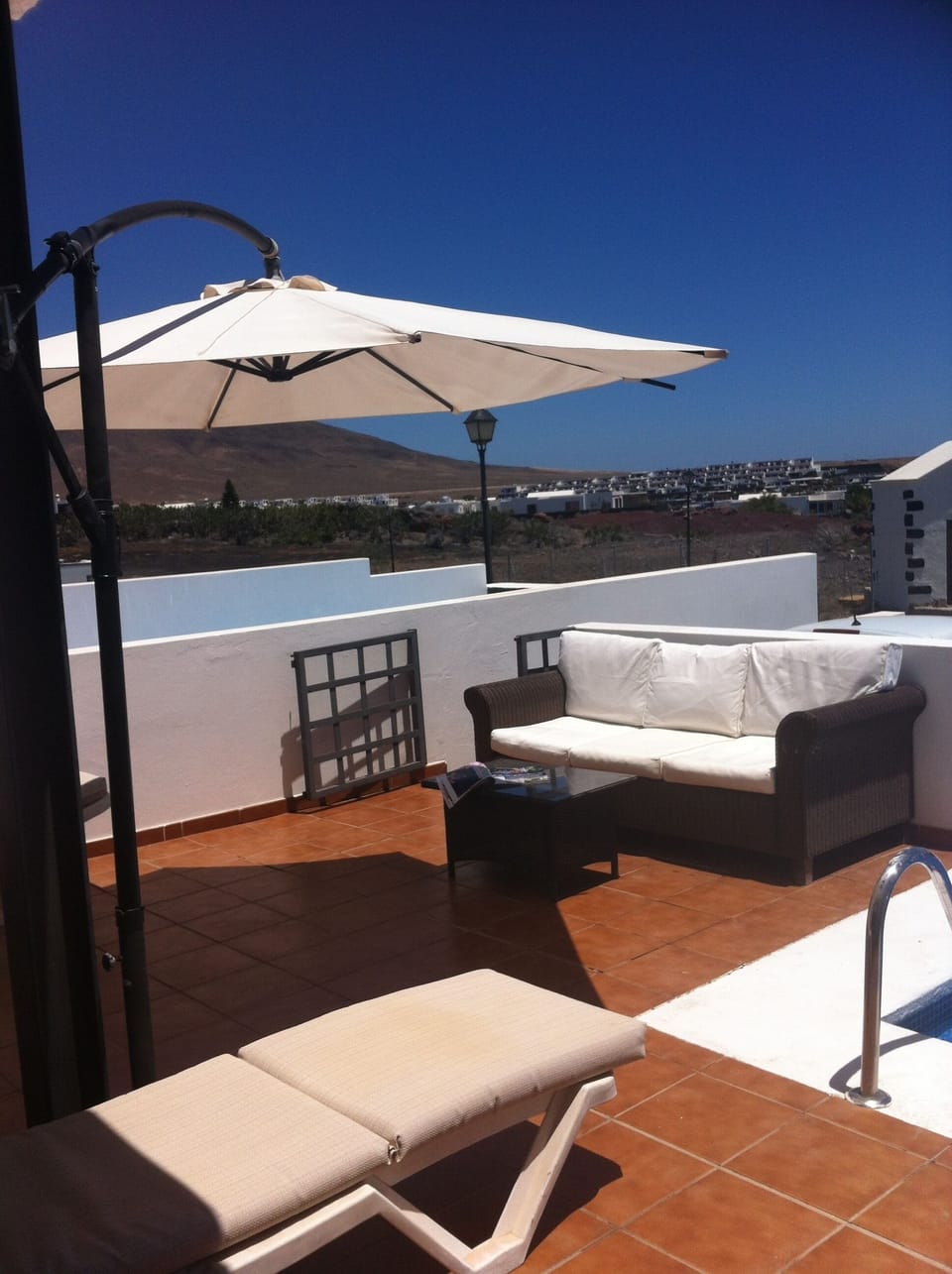 View from patio