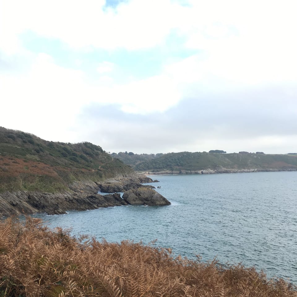 Welsh Coastal Path - looking back at Caswell from Pwlldu Bay. A beautiful walk.