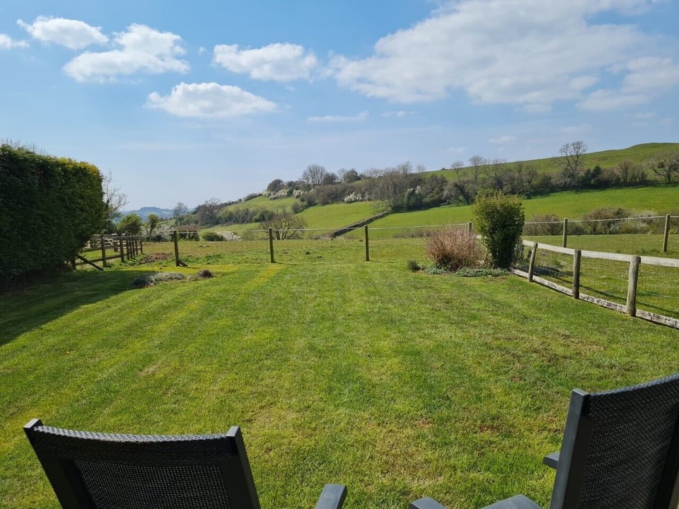 Buckingham Cottage View from Garden Patio