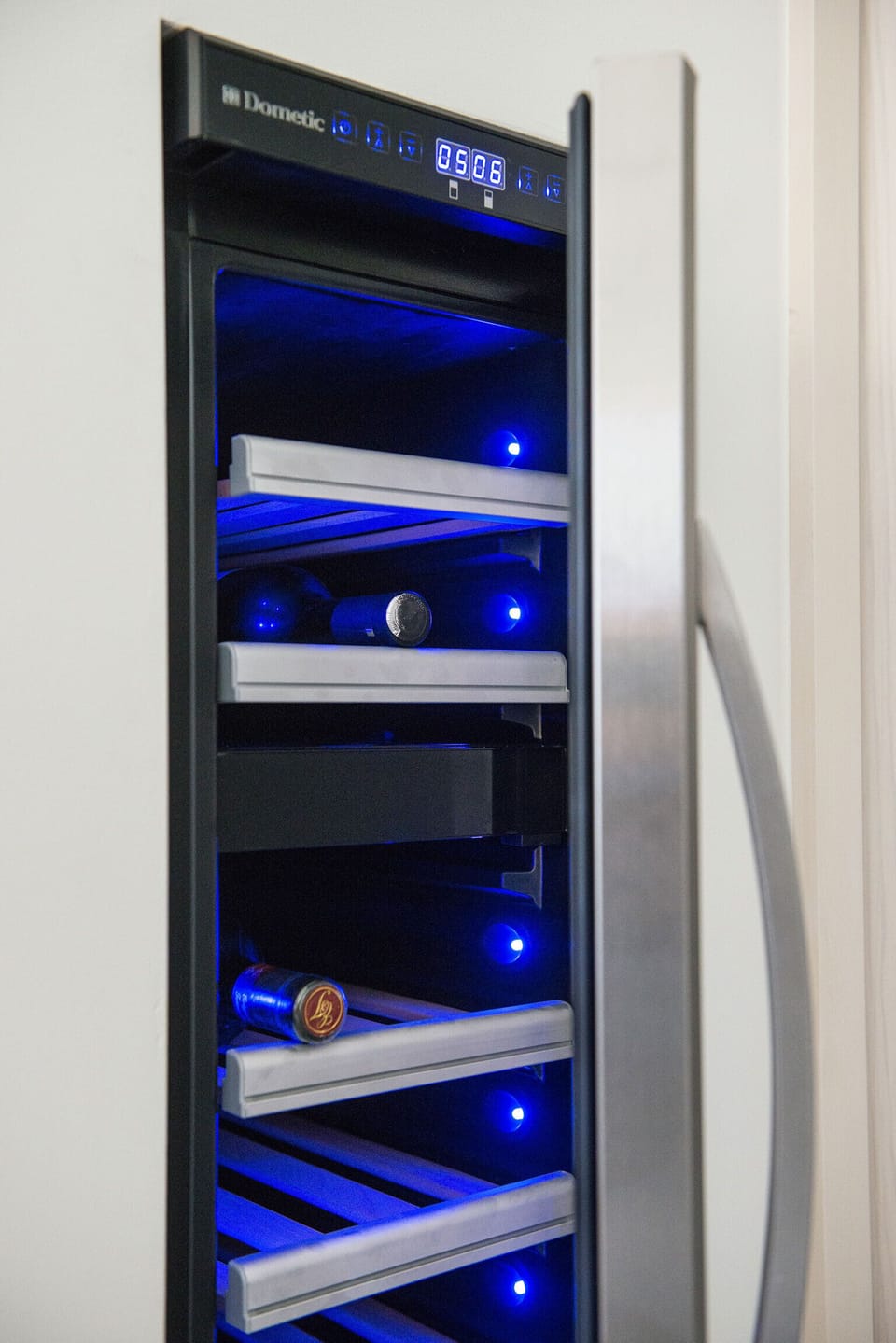 Wine cooler in our kitchen