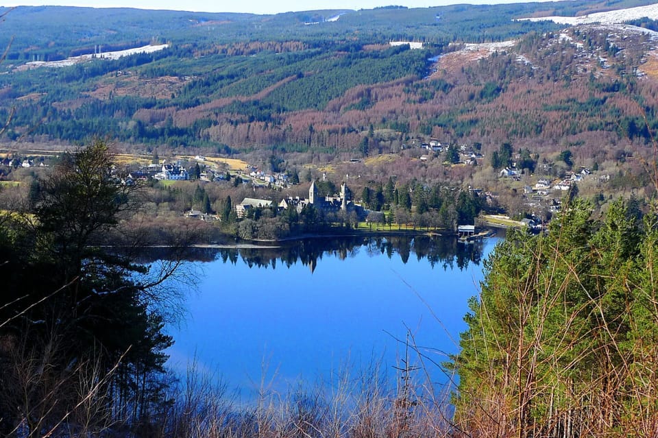 Fort Augustus and The Abbey from above