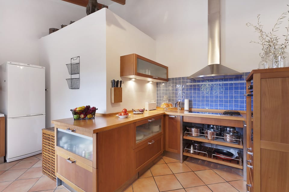 Kitchen of main house