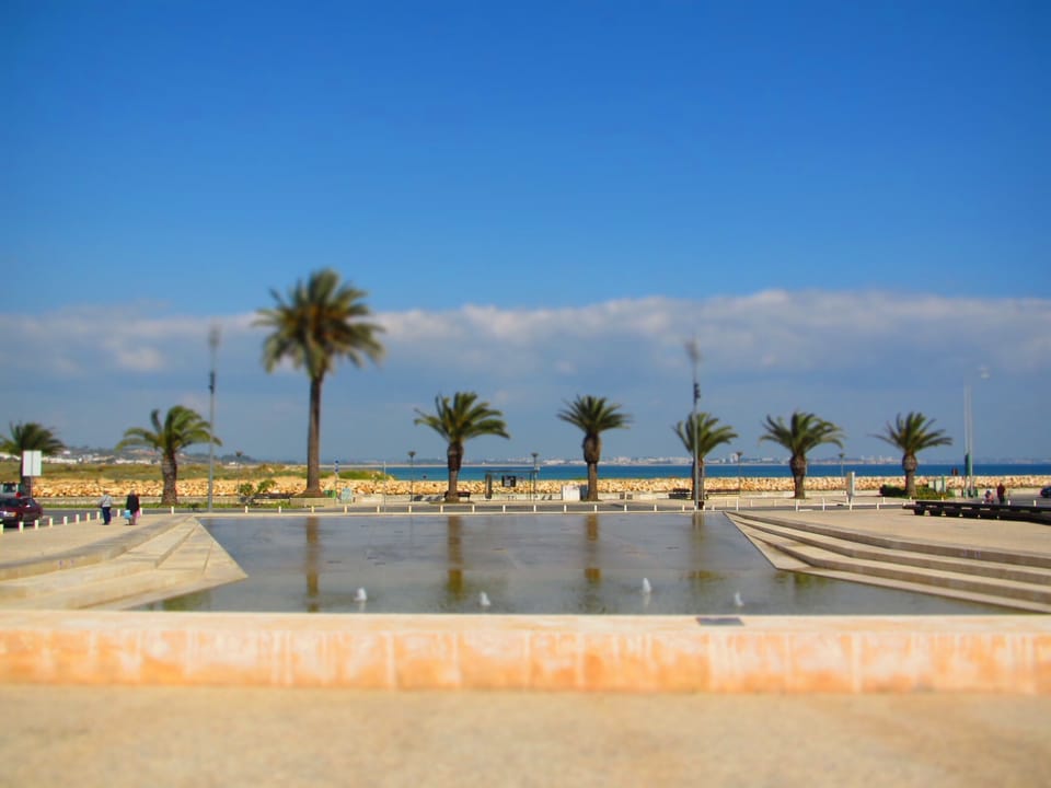 Lagos town with views to sea