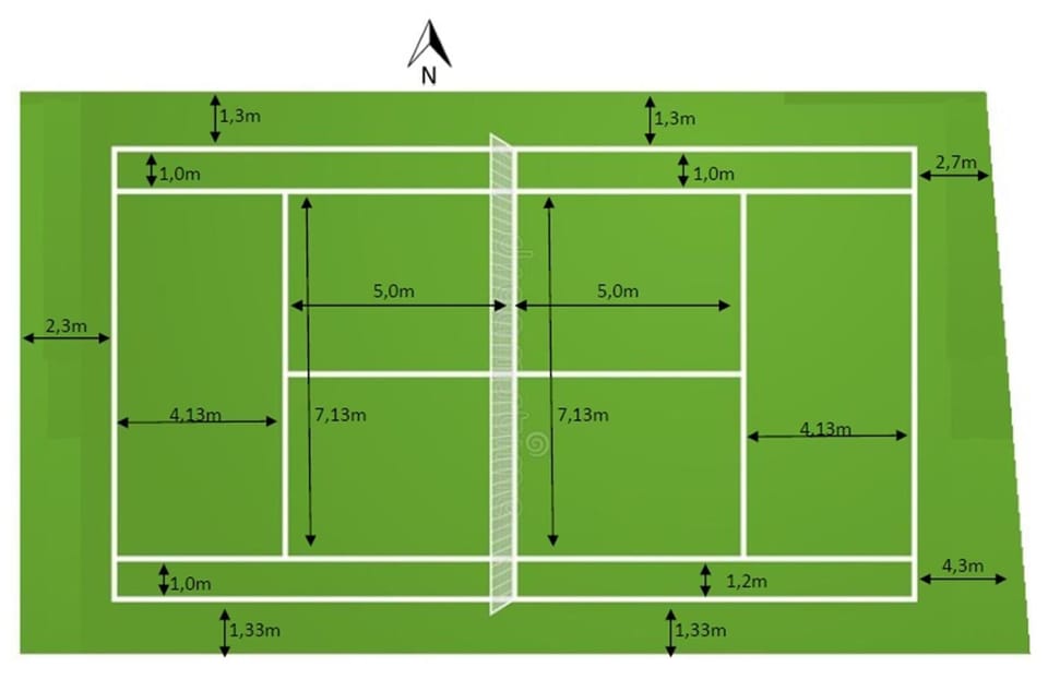 Tennis Court Measurements