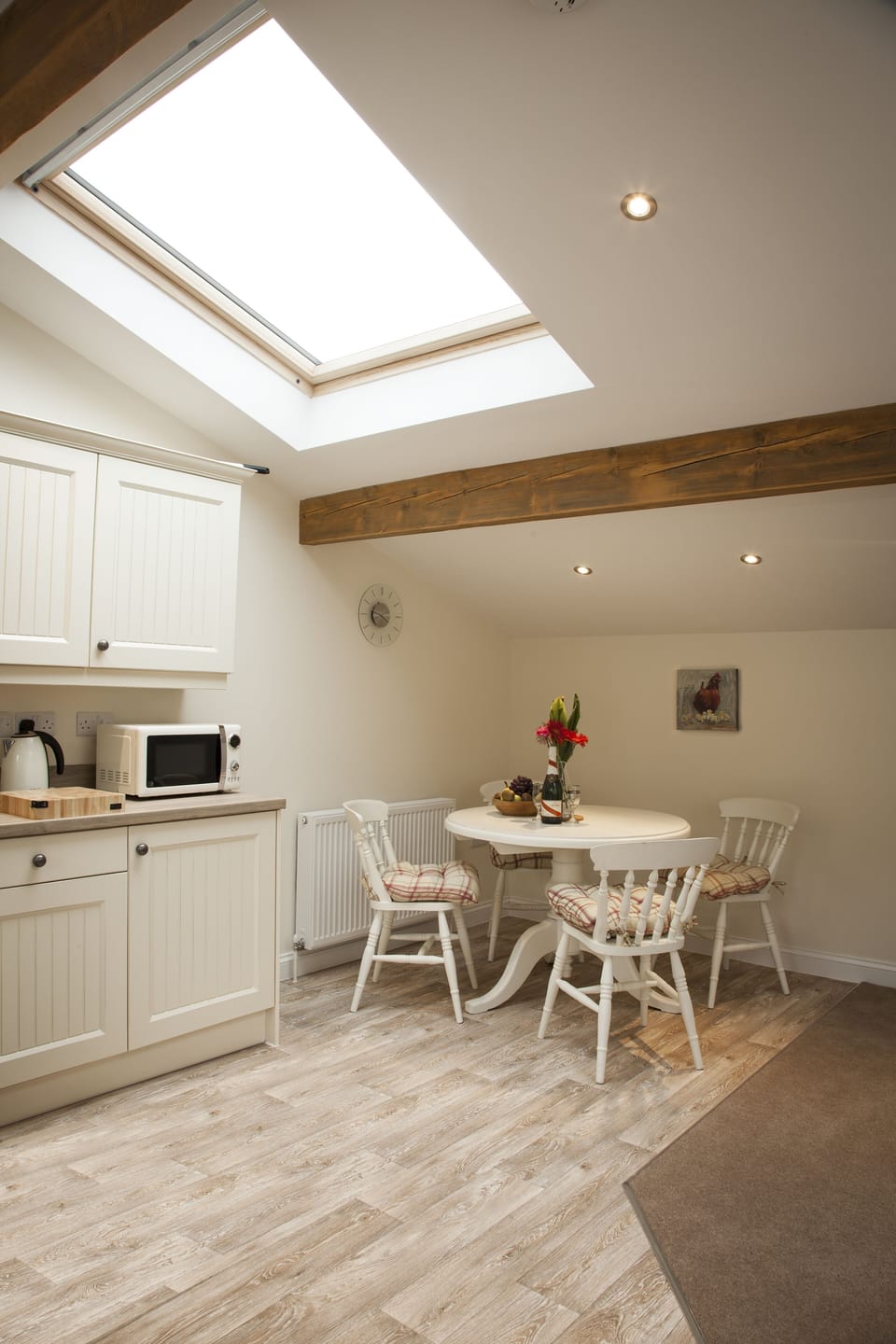 Open plan dining area