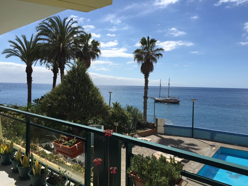 View from the private terrace
