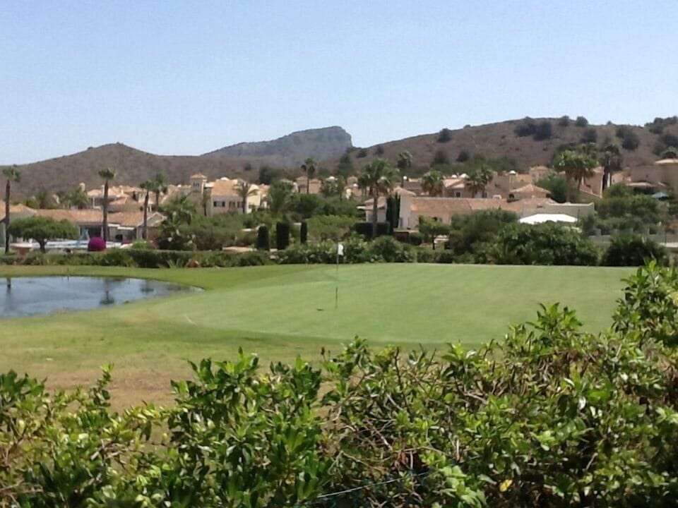 From garden to 4th green on South Course