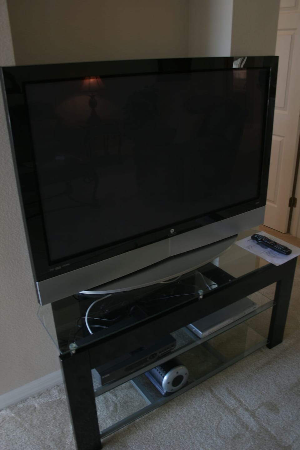 Large screen HD TV in the Great Room
