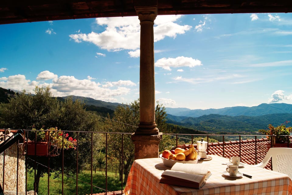 View from terrace