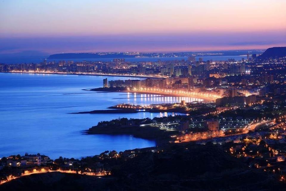 Campello by nightfall