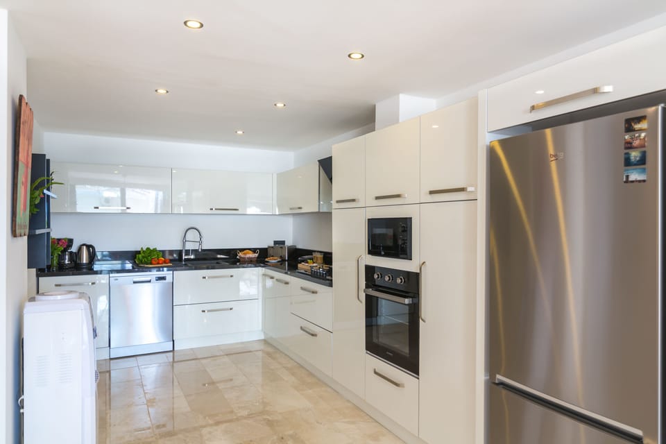 Modern well equipped kitchen