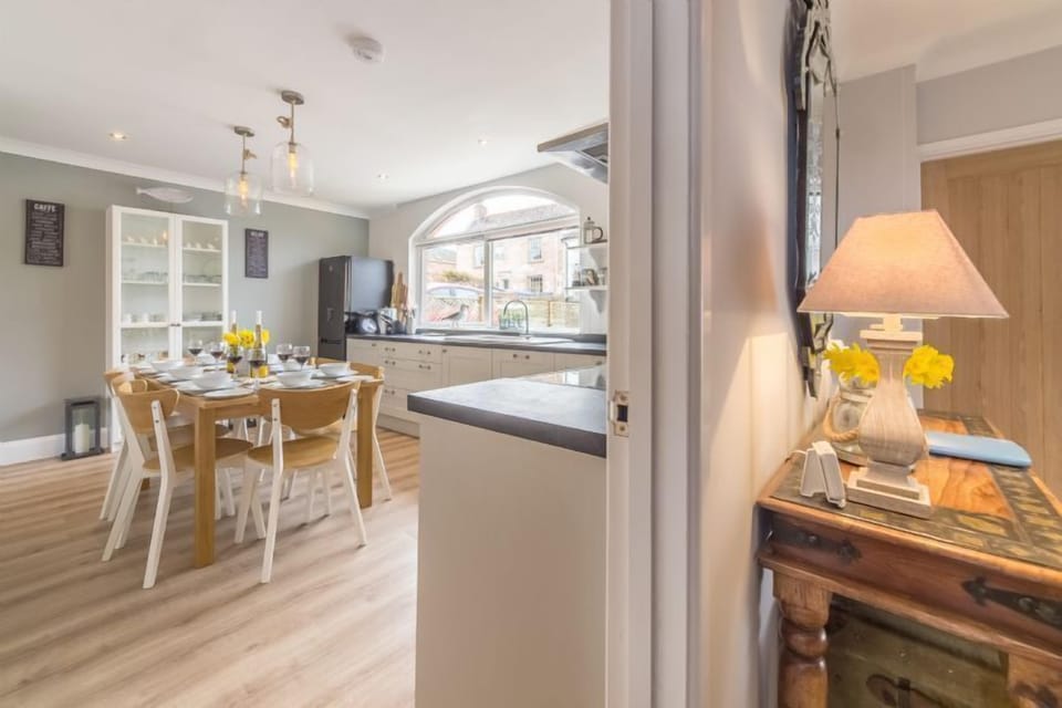 Ground floor: From the main hallway looking into the kitchen