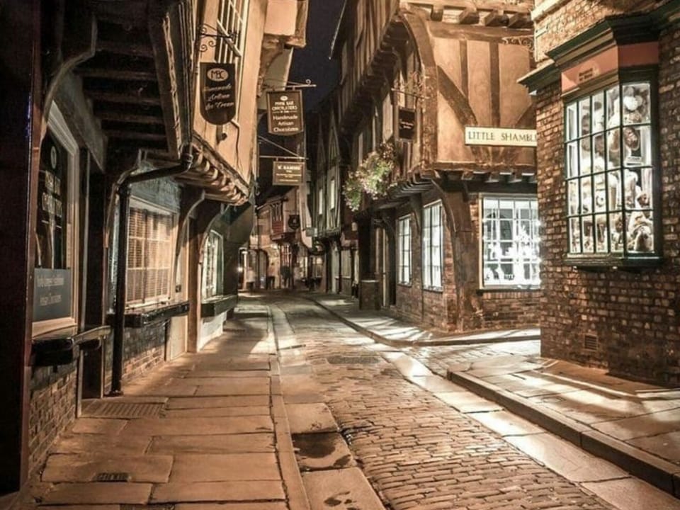 The famous shambles is less than 10 minutes walk away 