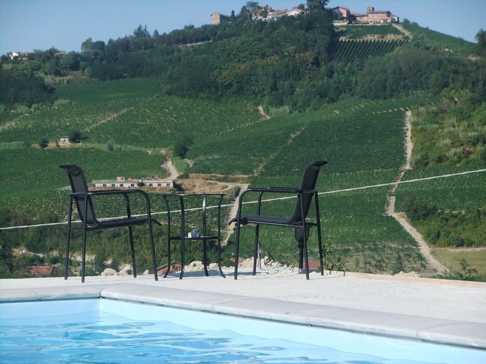 View to the north from the pool