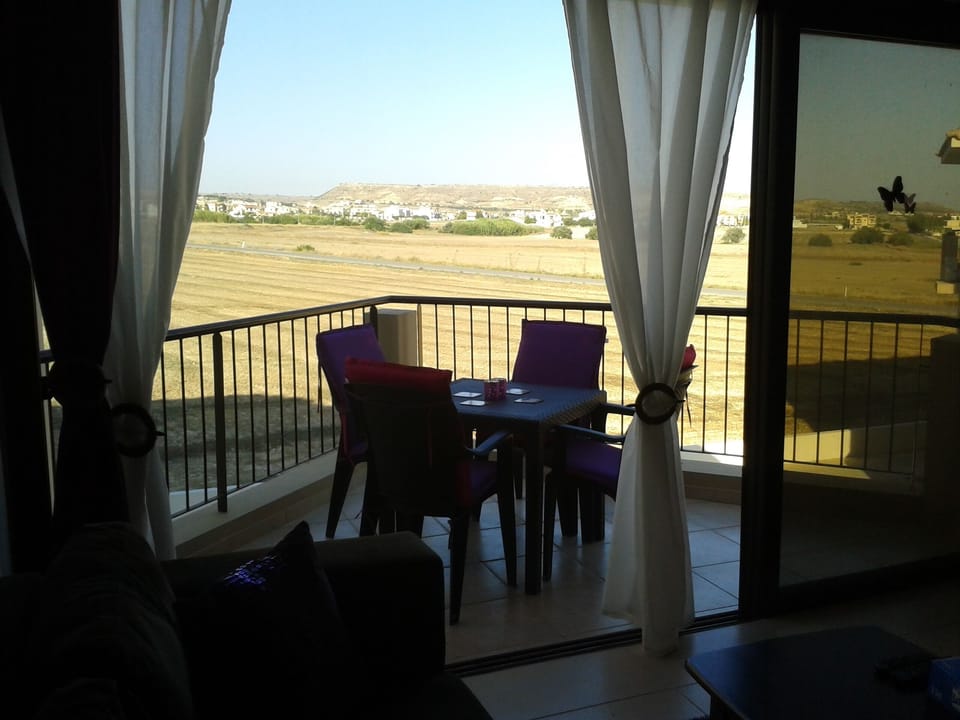 Enjoy beautiful countryside views from the balcony