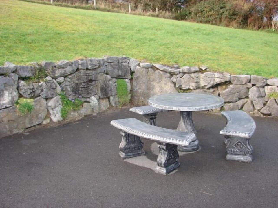 Table and Seating rear of house
