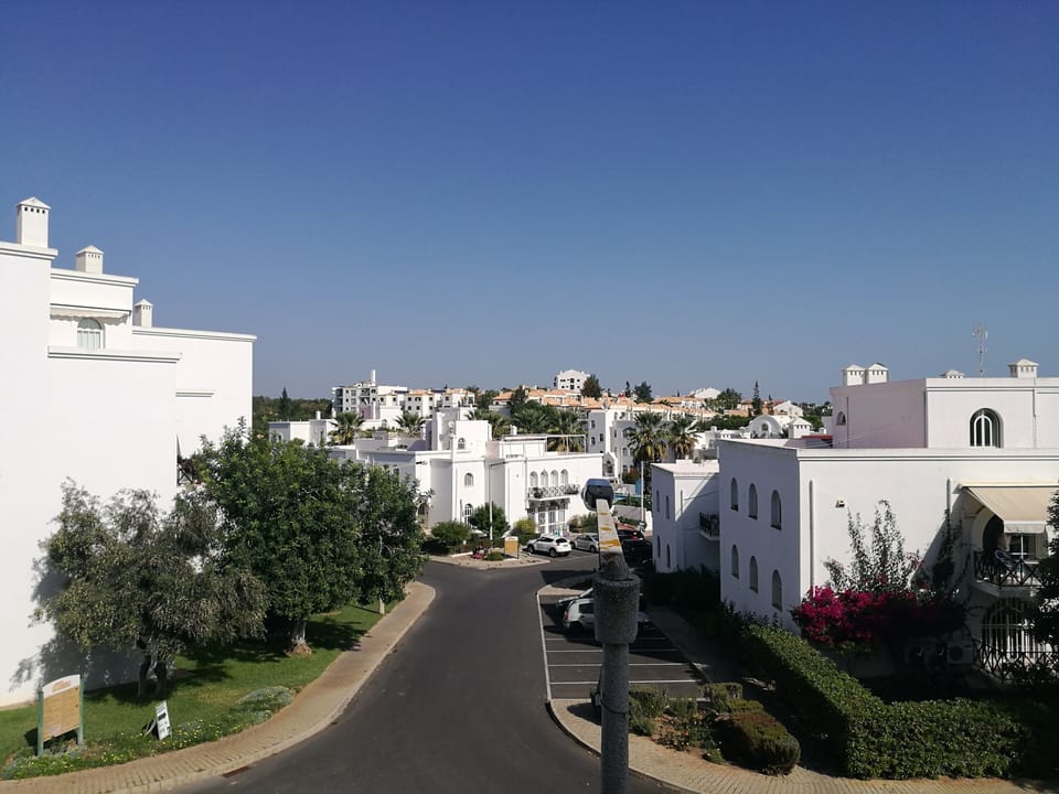 view from balcony