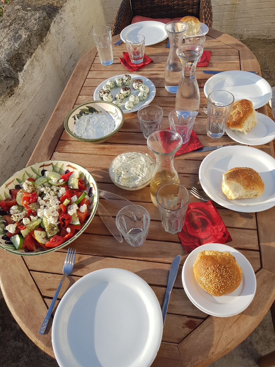 Lunch on the Terrace