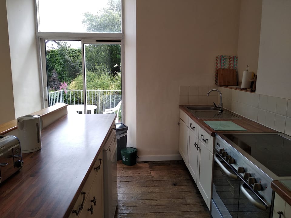 First floor kitchen with terrace